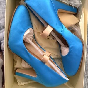 Twinset - Elegant Blue Women's Heels - size eu39 - BNIB!